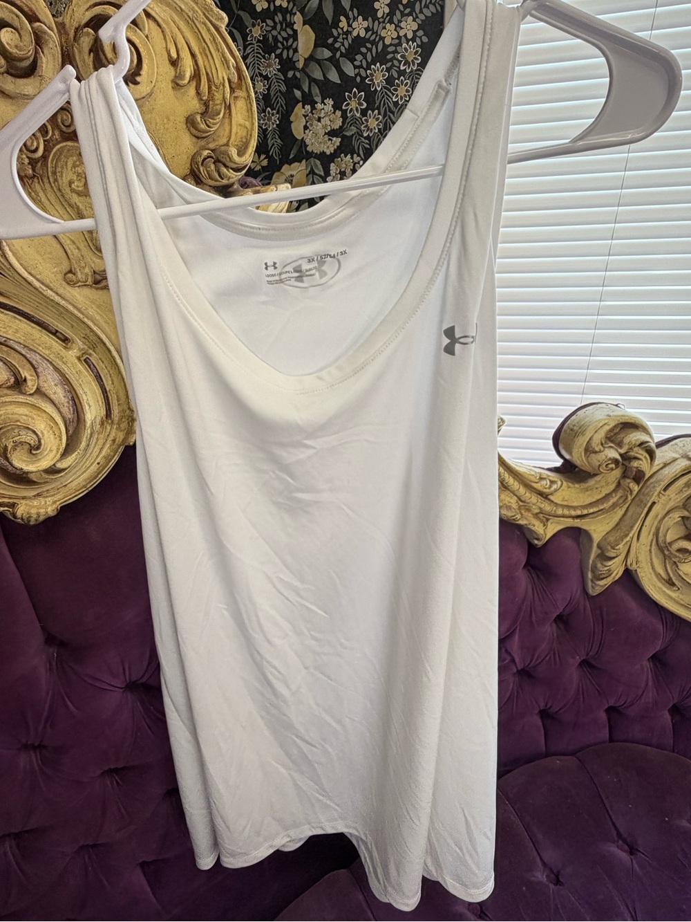 Under Armour White Women's Performance Tank